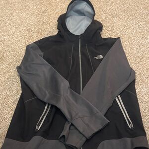 The North Face Men's Black and Dark Gray Performance Jacket